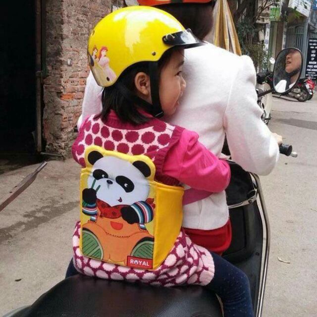 ĐAI XE MÁY AN TOÀN CHO BÉ