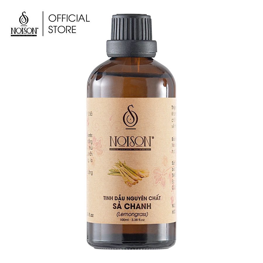 Tinh dầu Sả chanh Noison 100ml | Đuỗi muỗi & côn trùng, kháng khuẩn, khử mùi hiệu quả.