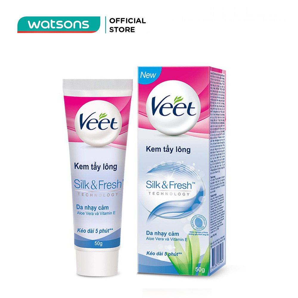 Kem Tẩy Lông Veet Da Nhạy Cảm 50g