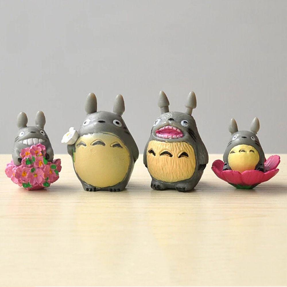 Set 9 Mô Hình Totoro 3-5cm Trang Trí Xe Hơi