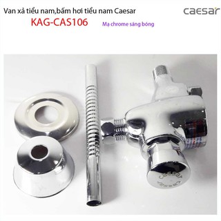 VAN XẢ TIỂU NAM ẤN TAY CAESAR KAG-CAS106
