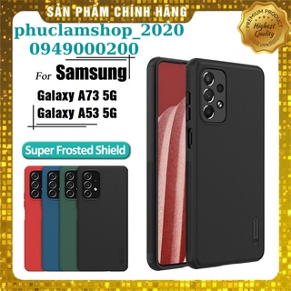 Ốp lưng nillkin dạng sần cho samsung galaxy a73 5g / a53 5g - hàng chính hãng