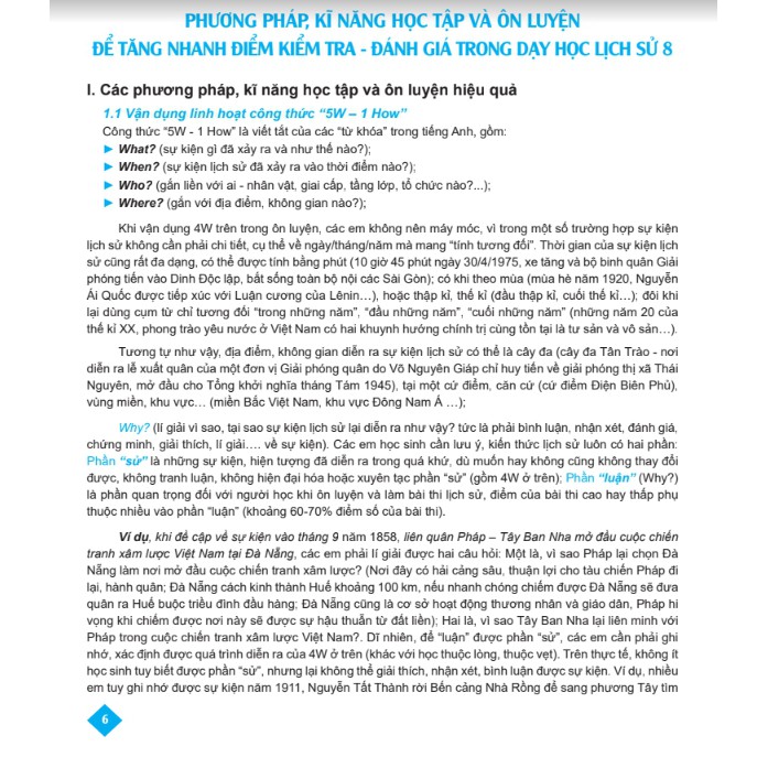 Sách - Sách Bí quyết tăng nhanh điểm kiểm tra Lịch sử 8