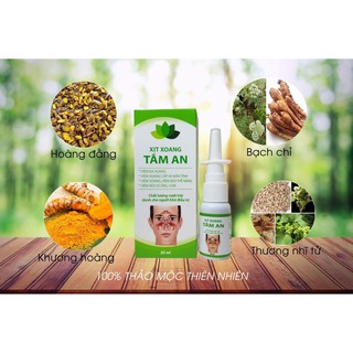 [SP CHÍNH HÃNG]Xịt Xoang Tâm An