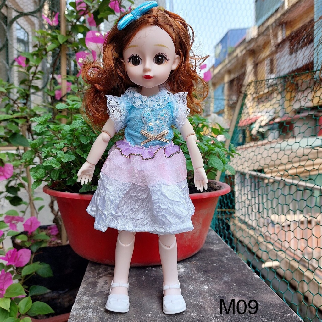 Búp Bê Bé Gái Cao 30cm Với Những Chiếc Váy Dễ Thương