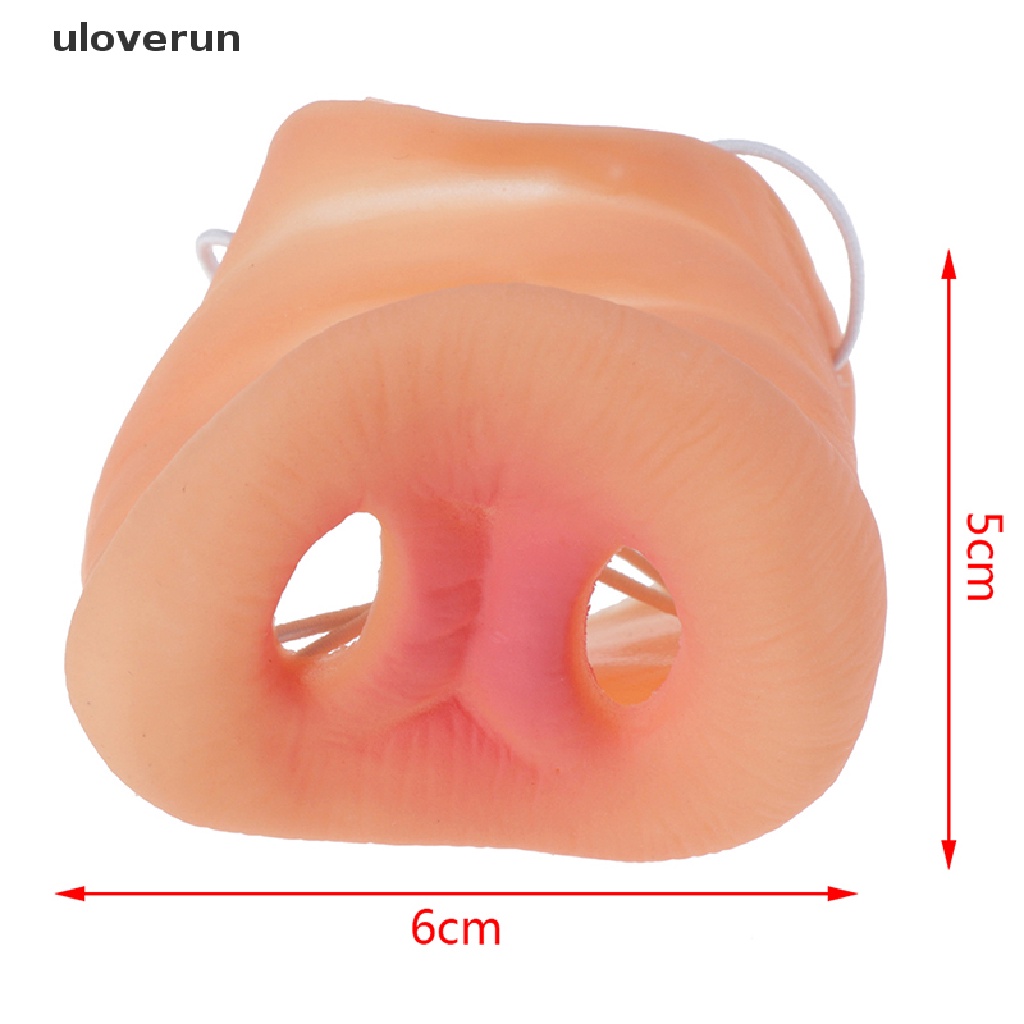 Mặt Nạ Mũi Chú Heo Bằng Cao Su Dễ Thương Dành Cho Lễ Halloween