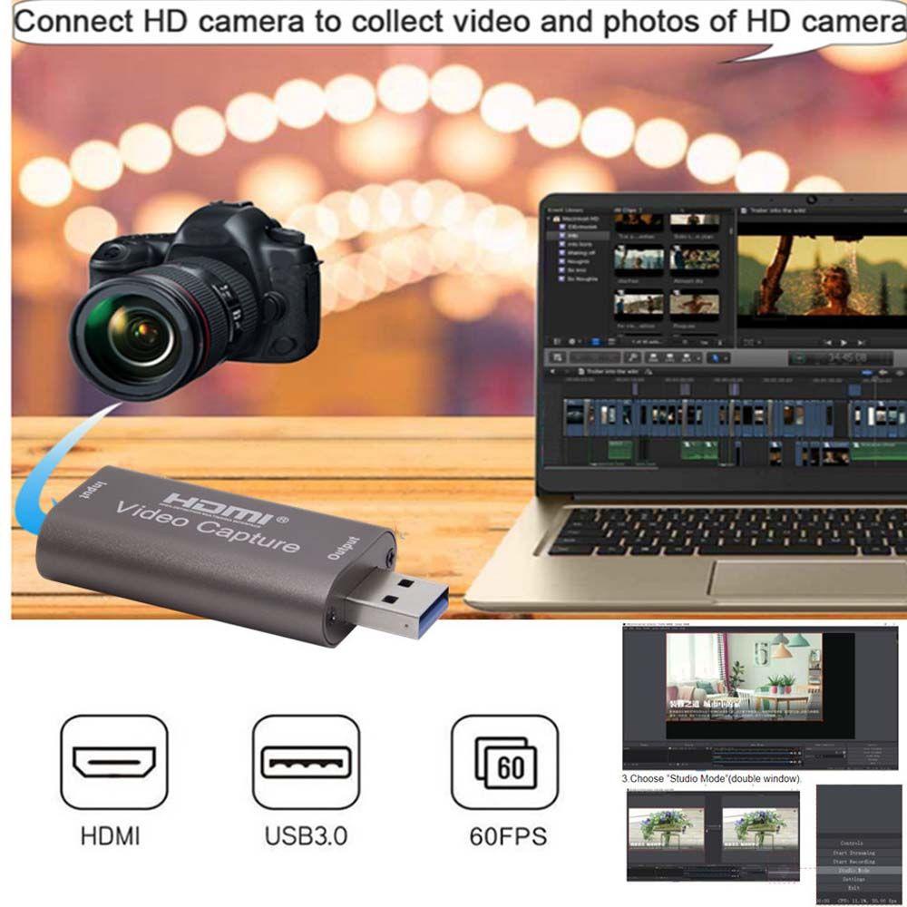 Thẻ Ghi Hình Trực Tiếp HDMI-Cock Cho PS4 DVD USB 3.0