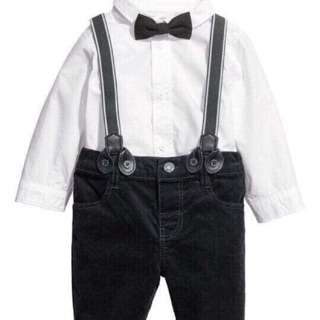 Quần kèm đai h&m