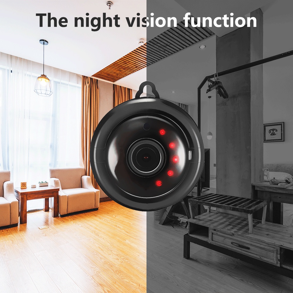 Camera An Ninh Cctv V380 Wifi Không Dây Có Tầm Nhìn Ban Đêm