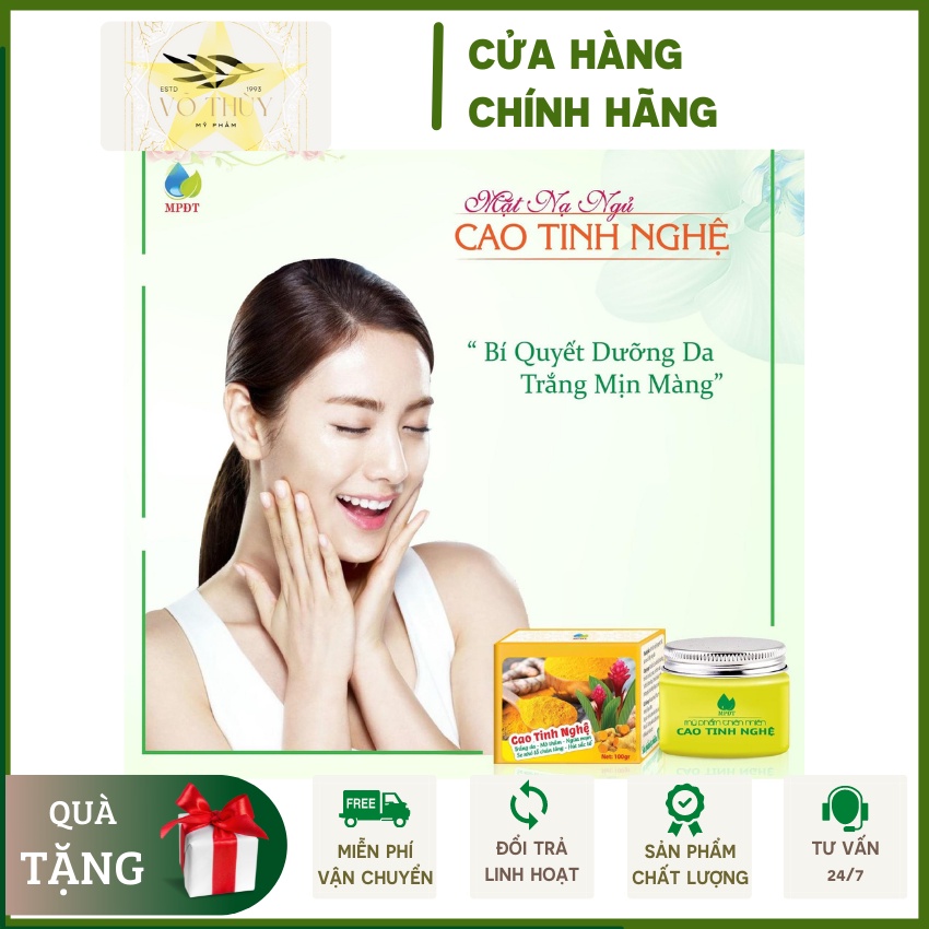 Cao tinh nghệ (100% thiên nhiên) hàng mới , chính hãng NGÂN BÌNH