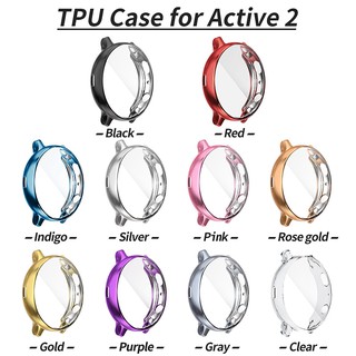 Ốp silicone mềm siêu mỏng bảo vệ mặt đồng hồ samsung galaxy active 2 40/44mm