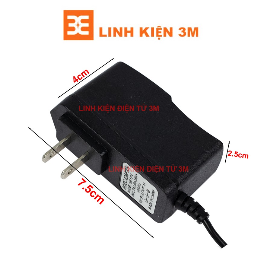 Nguồn Adapter 12V-1A Jack DC 5.5*2.1mm