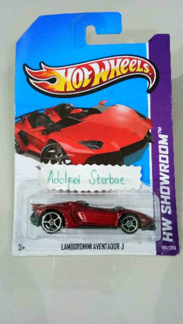 Hotwheels Mô Hình Đồ Chơi Xe Hơi Lamborghini Aventador J
