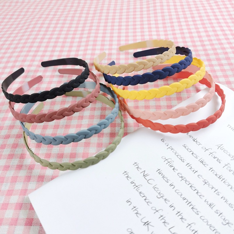 Cài tóc thắt bím bằng nhựa phong cách hàn quốc đơn giản CA15