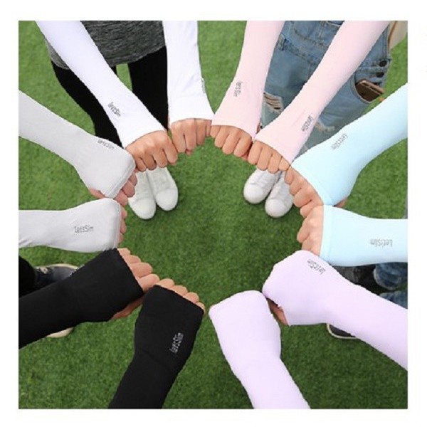 Găng tay chống nắng Hàn Quốc Let's Slim dành cho nam và nữ New (giao màu ngẫu nhiên)