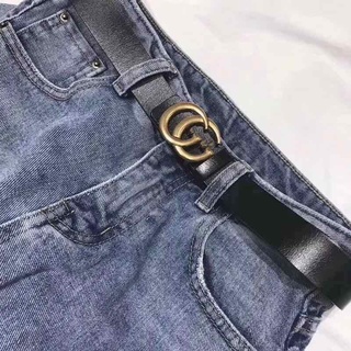 Thắt Lưng Da Thiết Kế Cá Tính Thời Trang Dành Cho Nữ