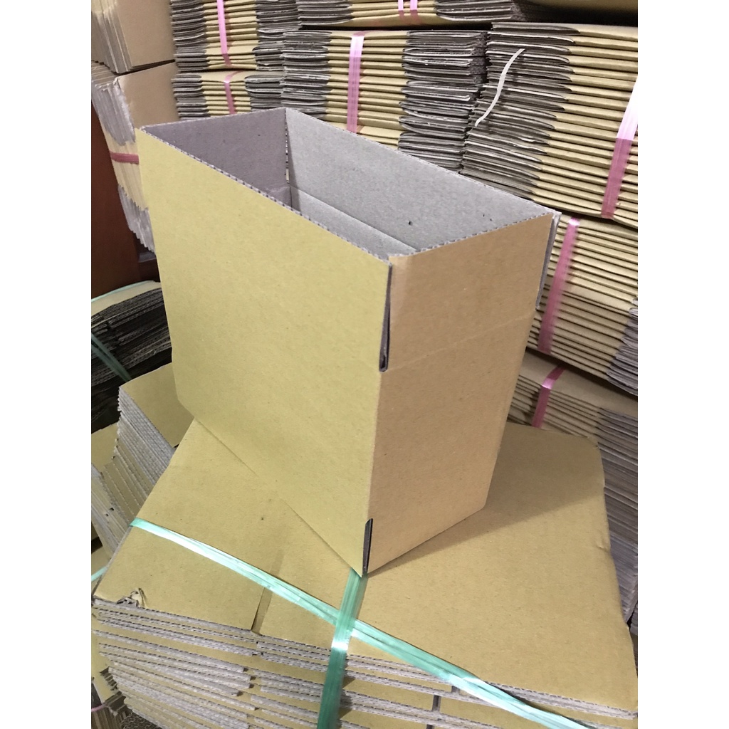 Bộ 100 Hộp carton 12x10x5 Cm Thùng carton Giá rẻ