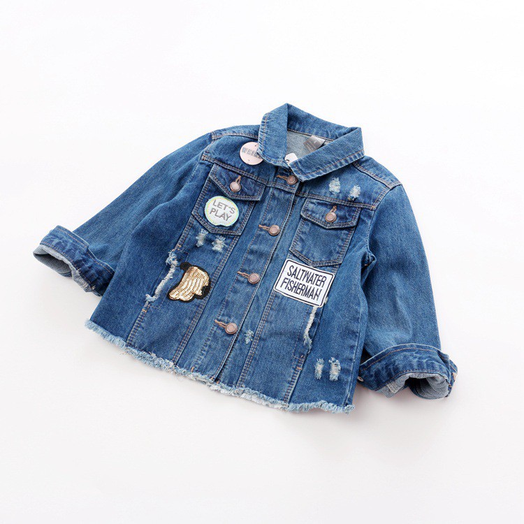 Áo khoác denim BABE KERR hàng xuất Âu