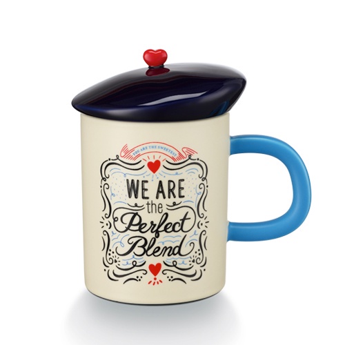 [Quà tặng] Cốc Sứ Mug Starbucks 10Oz (295ml) Beret Hat