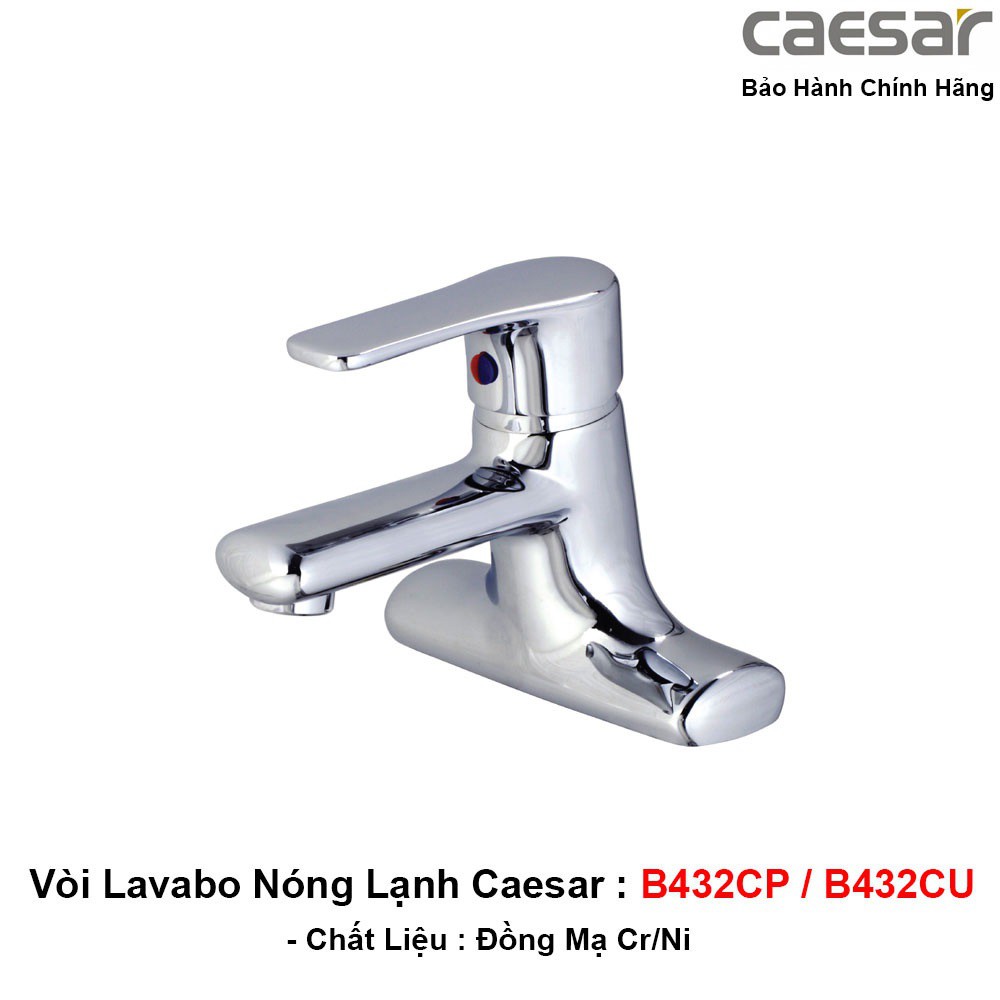 Vòi Nóng Lạnh Lavabo CAESAR B432CP/CU