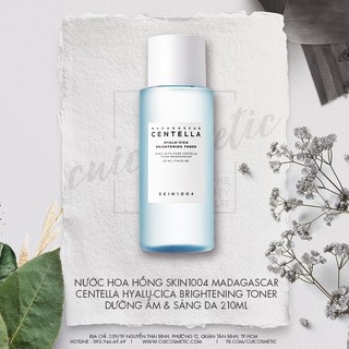 Nước cân bằng Skin1004 Madagascar Centella Hyalu-Cica Brightening Toner