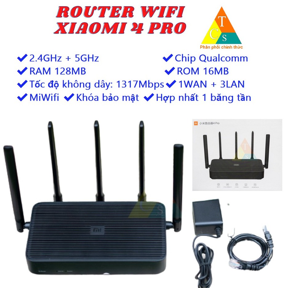 Router Wifi Xiaomi Gen 4 Pro