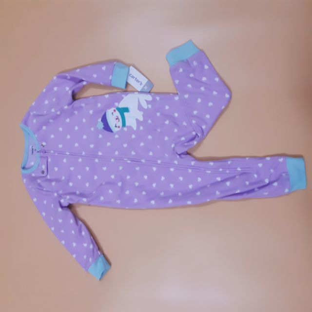 Authentic Bộ nỉ lông cừu fleece 2t CARTER’S bé gái