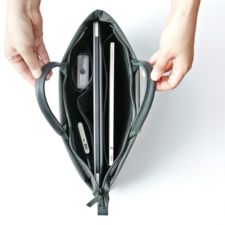 Túi Đựng Laptop Vải Oxford Chống Thấm Nước Kích Thước 13 / 14 / 15.6 Inch