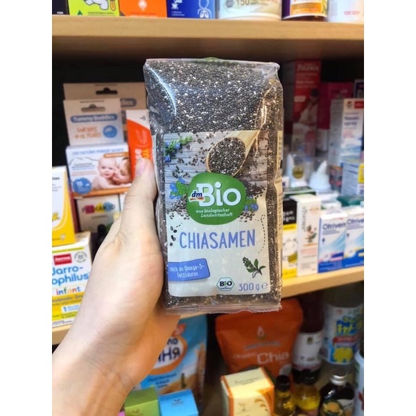 Hạt Chia DM - BIO CHIASAMEN - Hàng Chính Hãng Từ Đức- 300g