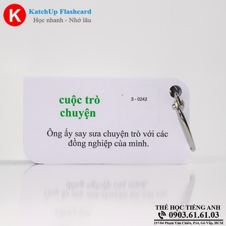 Bộ KatchUp Flashcard 3000 từ tiếng Anh A - Standard (04AS)