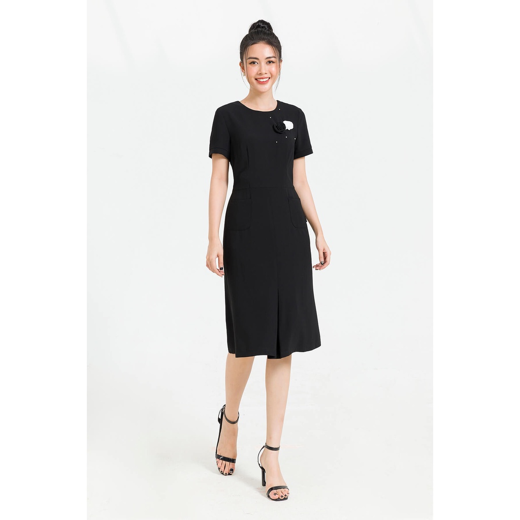 Đầm LAMER Dáng Ôm Cá Đính Hoa L63F20H042