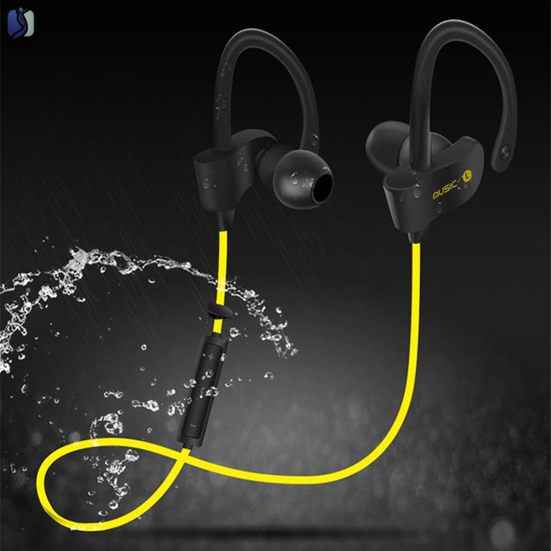 Yy Wireless Bluetooth Headset Sport Stereo Headphone Ear Hook Earphone for iPhone Samsung Huawei @VN