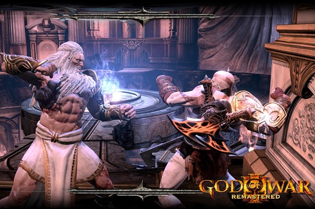 ĐĨA GAME PS4 GOD OF WAR 3 REMASTERED