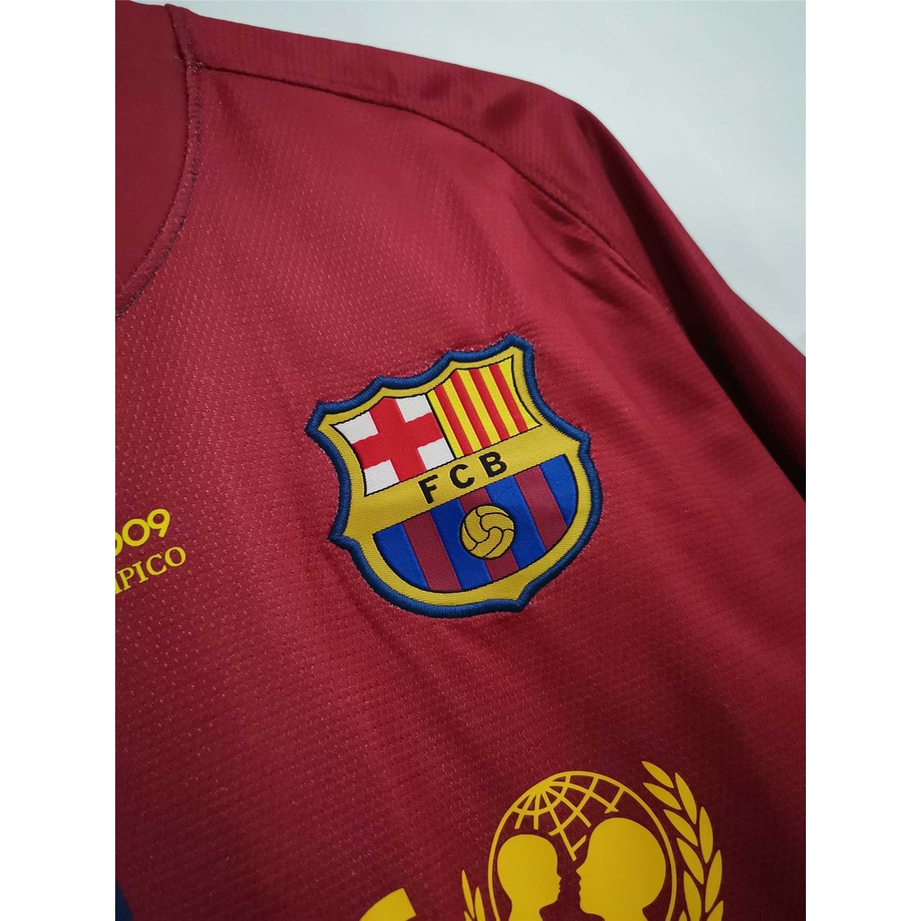 Áo Bóng Đá Đội Tuyển Barcelona 2008-09 Phong Cách Retro