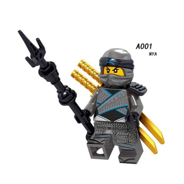 Minifigures nhân vật nonlego Ninjago - Phantom bộ ONI MASK