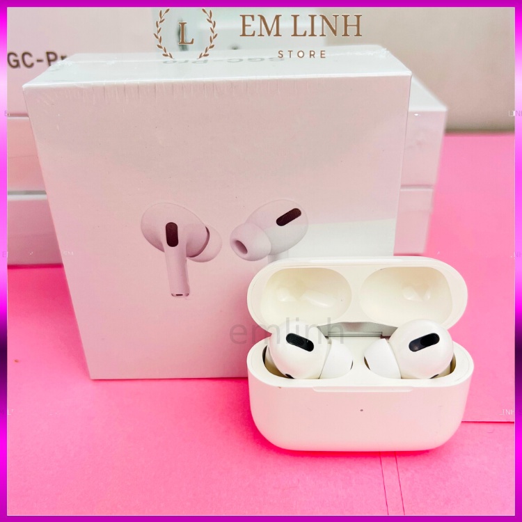 Tai nghe bluetooth PRO công nghệ TWS chống ồn cảm ứng có sạc ko dây cao cấp dùng cho cả và android