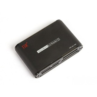 (Hỏa Tốc HCM)-Đầu đọc thẻ đa năng SSK ,Đầu đọc thẻ CF-SD-micro SD-MMC-M2-MS-XD(Hộp giấy)