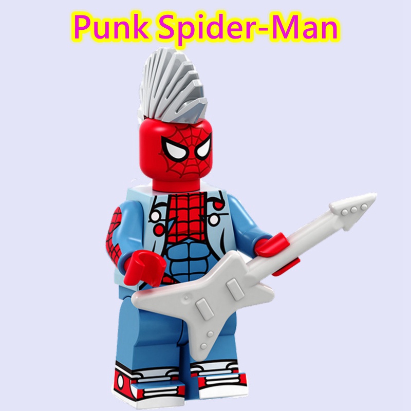 Bộ Đồ Chơi Lắp Ráp Hình Người Nhện Marvel Độc Đáo Cho Bé