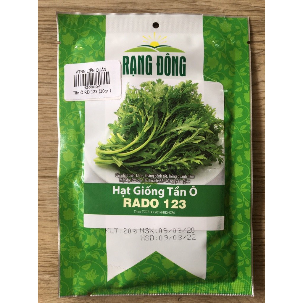 Hạt Giống Tần Ô - 100 gr - Rạng Đông.