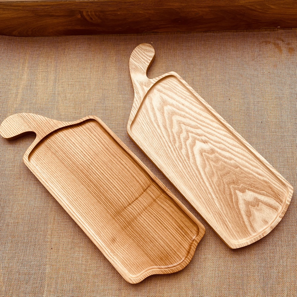 Khay gỗ decor, khay gỗ tần bì hoặc óc chó cách điệu