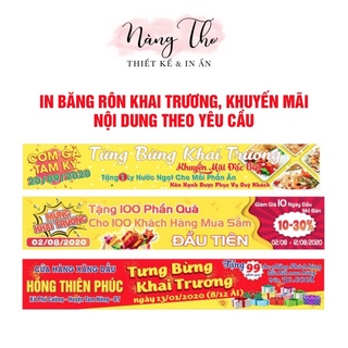 IN BĂNG RÔN KHAI TRƯƠNG NỘI DUNG THEO YÊU CẦU_THIẾT KẾ NÀNG THƠ