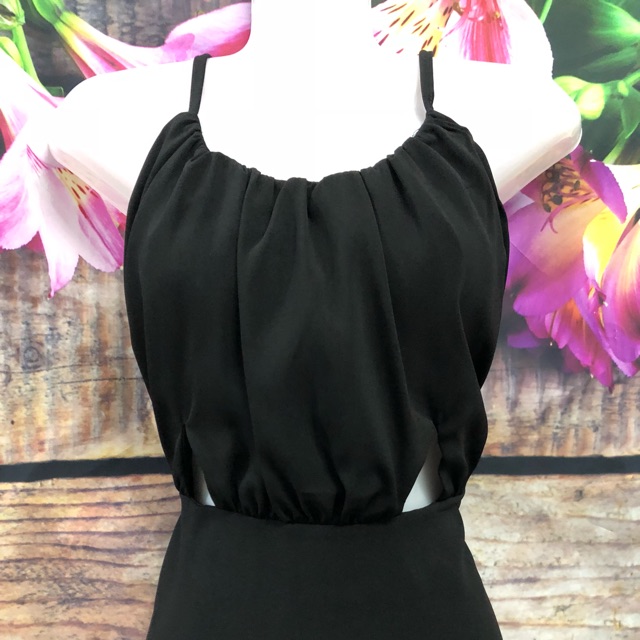 Đầm 2 dây khoét eo Zara