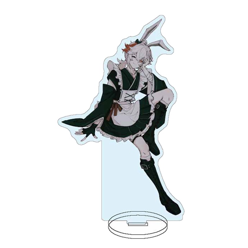 Giá Đỡ Mô Hình Người Hầu Songping Genshin Va Chạm Bằng Acrylic Trang Trí Bàn Làm Việc