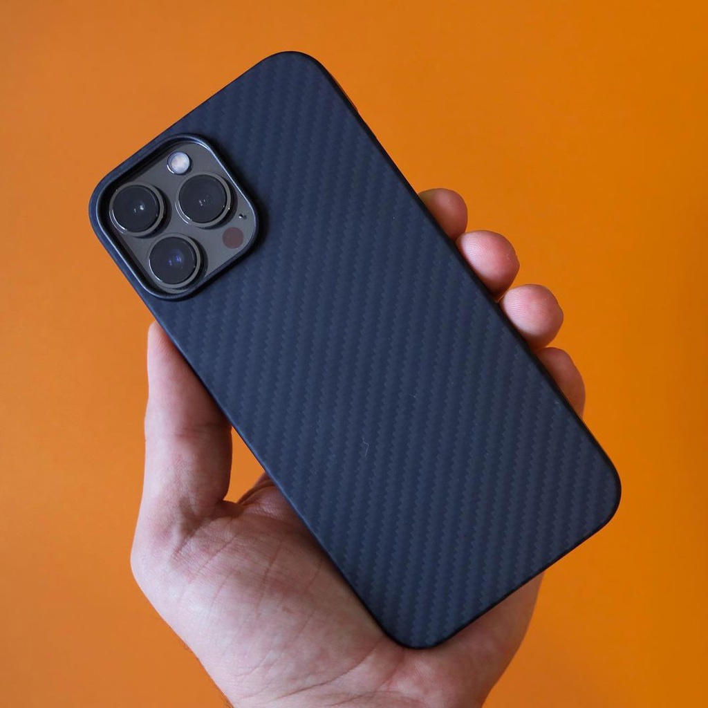 Ốp Điện Thoại Sợi Carbon Siêu Mỏng Dành Cho iPhone 13 12 Pro Max