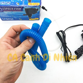 Máy bơm chìm 8W lọc nước VIPSUN VS-1200 cho hồ cá cảnh VS1200