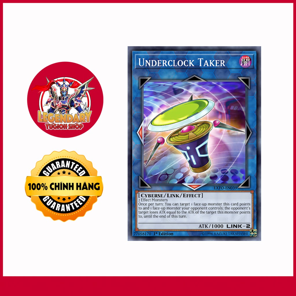 [EN-JP][Thẻ Bài Yugioh Chính Hãng] Underclock Taker