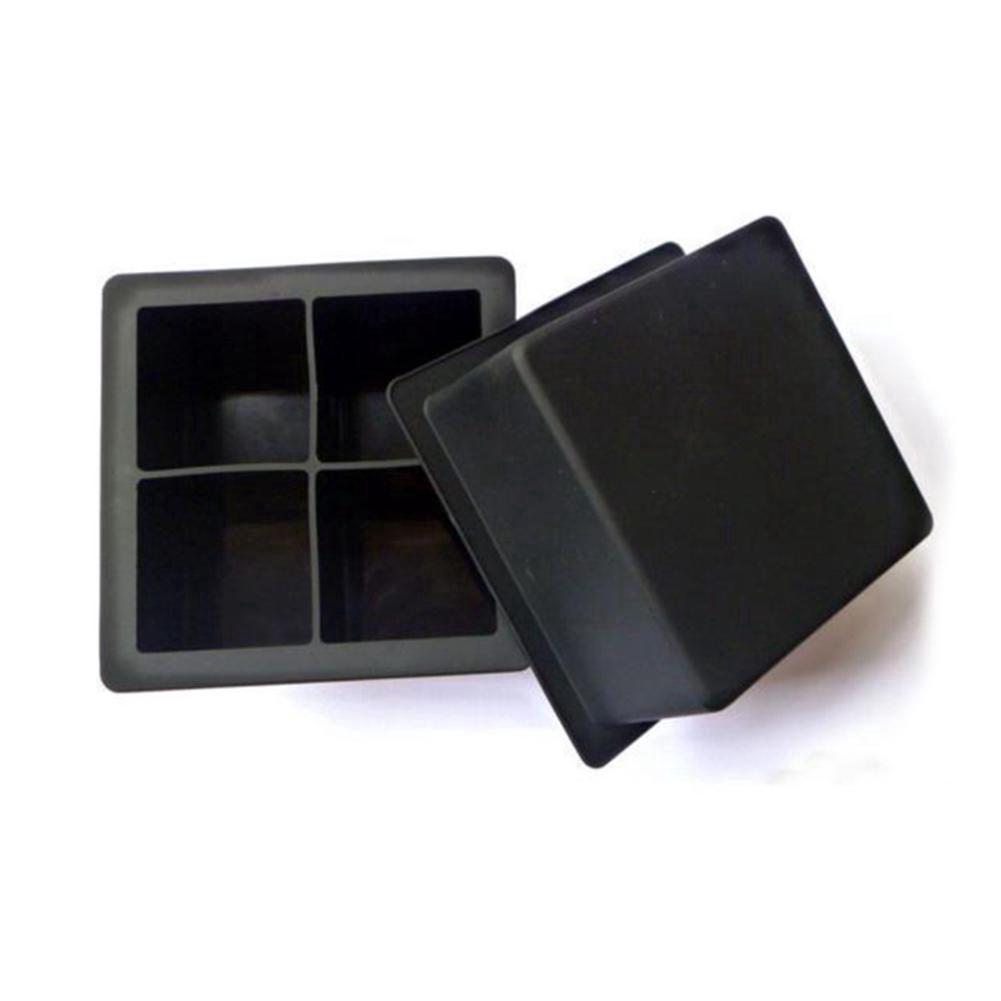 Khay làm đá 4 ô vuông bằng silicon O1B6