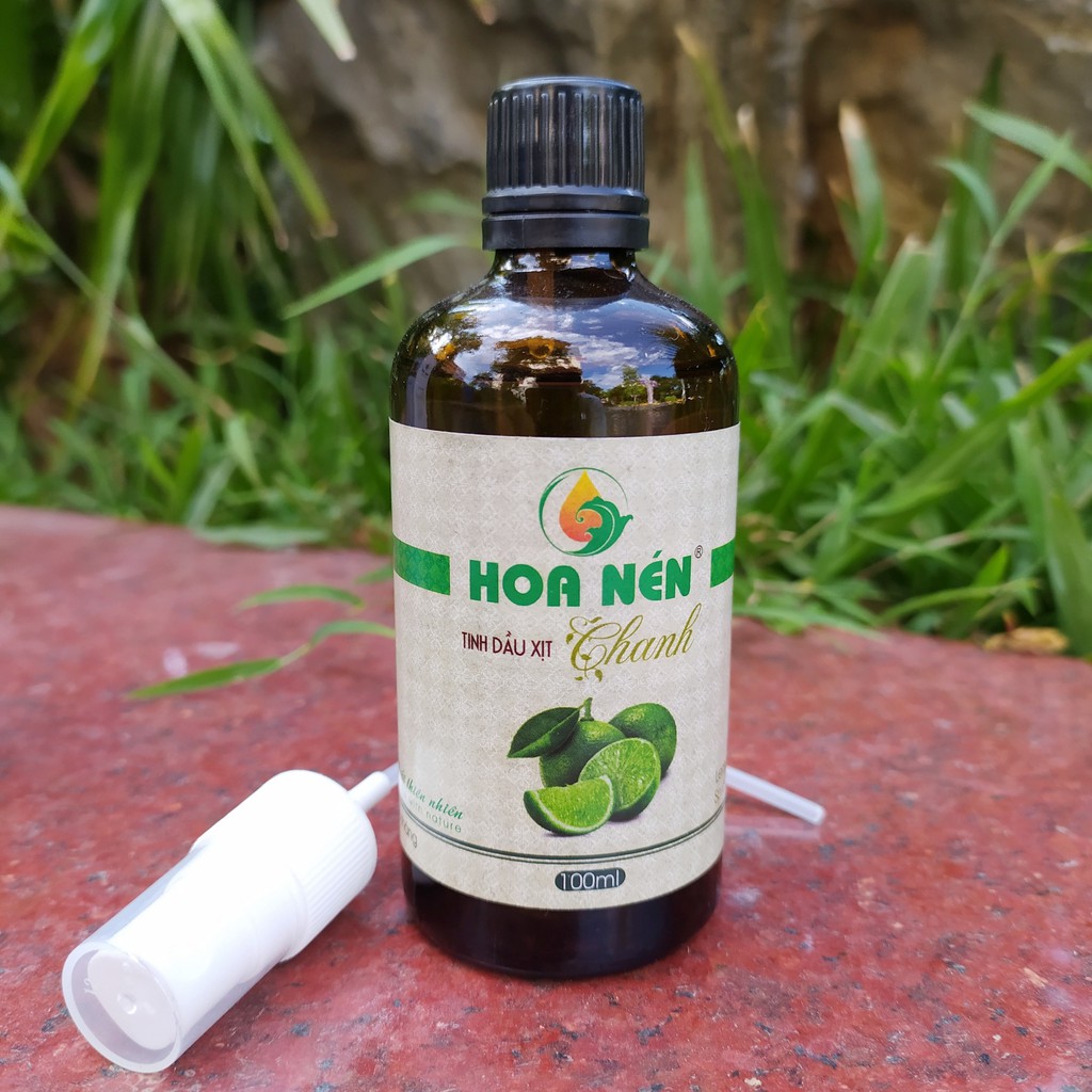 Tinh dầu chanh xịt phòng 100ml Hoa Nén_Tinh dầu thơm phòng, đuỗi muỗi hiệu quả an toàn