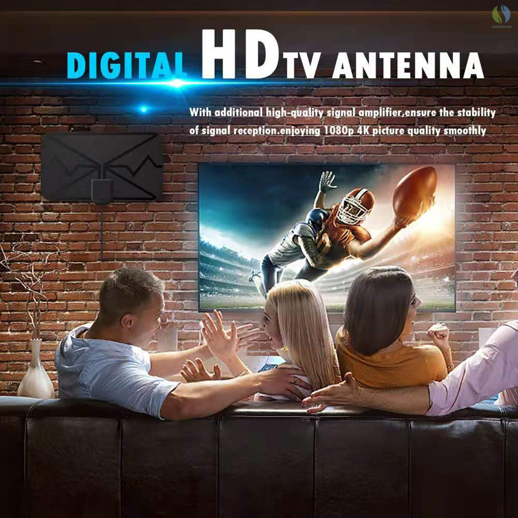 Ăng Ten Tv Kỹ Thuật Số Trong Nhà 3600 Dặm 4k Dvb-t Hd Tv