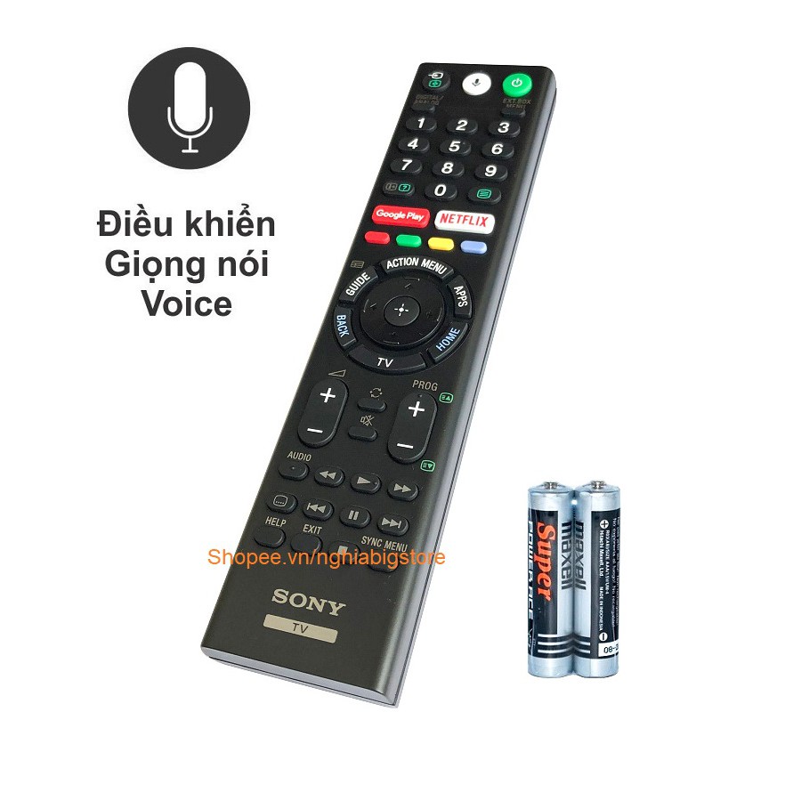 [Chính Hãng]Remote Điều Khiển Tivi SONY Giọng Nói BRAVIA Smart TV RMF-TX310P-Hỏa tốc HCM